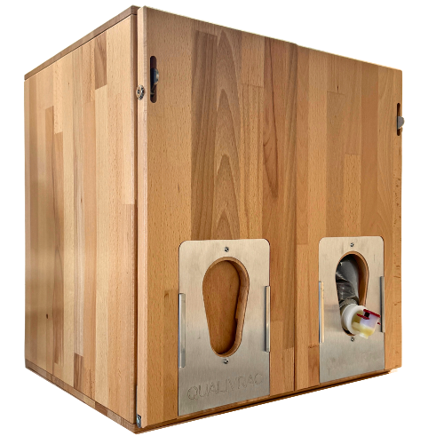 Refill push wood - 10L- 2 fontaines - Gris