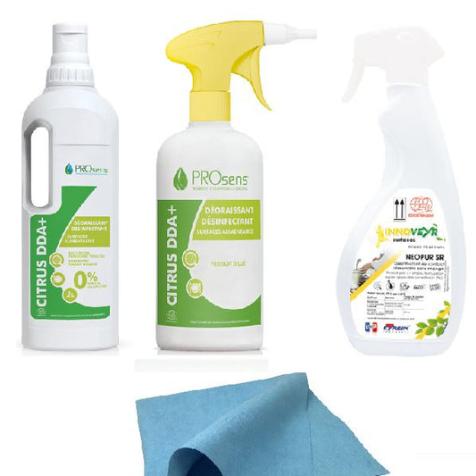 Kit sanitation pour équipements vrac liquide